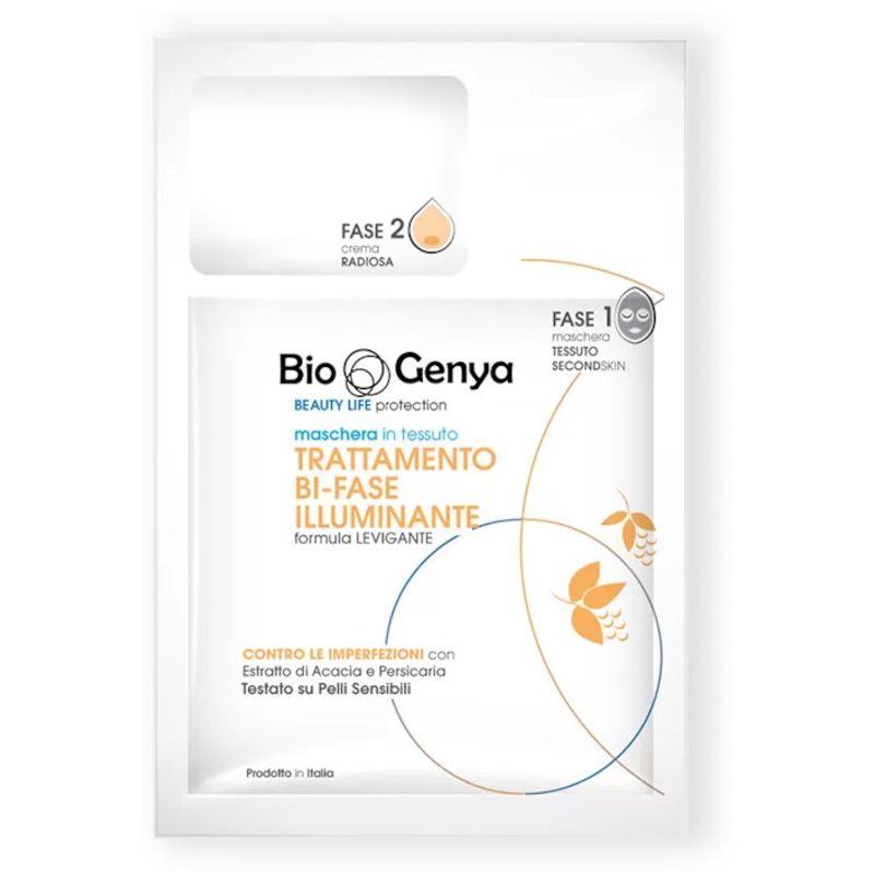 Biogenya Maschera Tessuto Trattamento Bi-Fase Illuminante-1