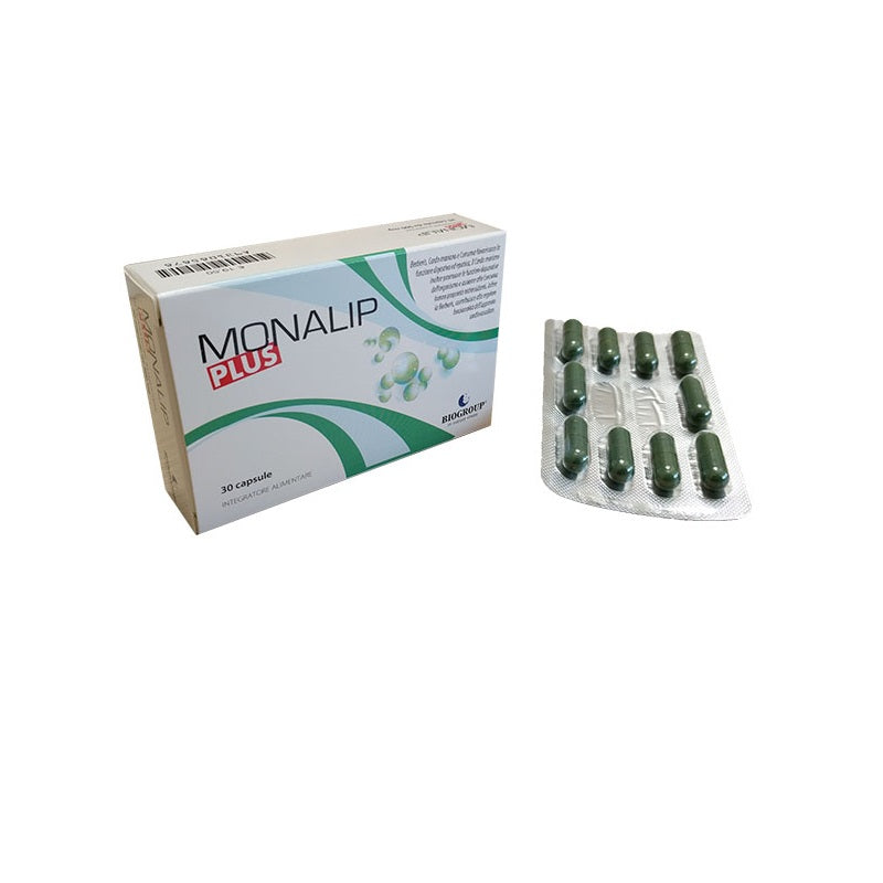 Biogroup Monalip Plus utile al controllo del colesterolo 30 capsule-1
