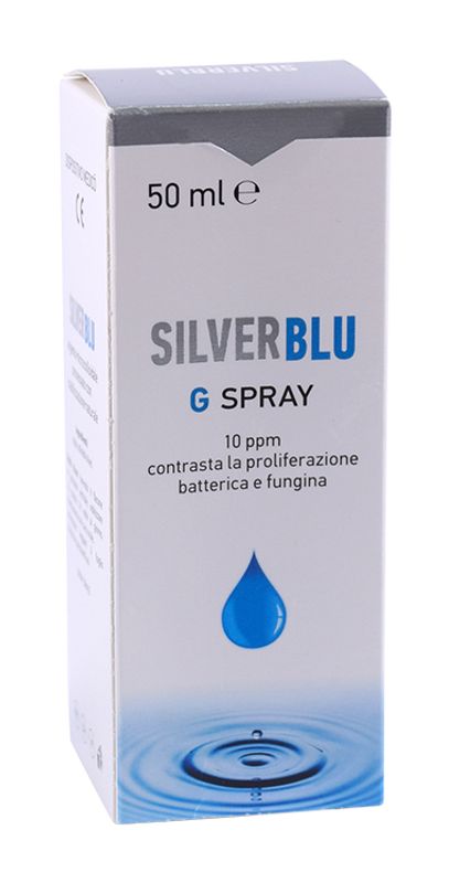 Biogroup Silver Blu G 10ppm Antiatterico E Antifungino Spray 50ml-1
