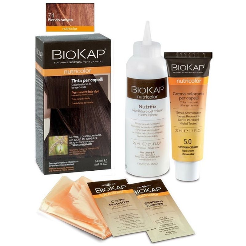 Biokap Nutricolor Tinta Capelli 7,4 Biondo Ramato-1