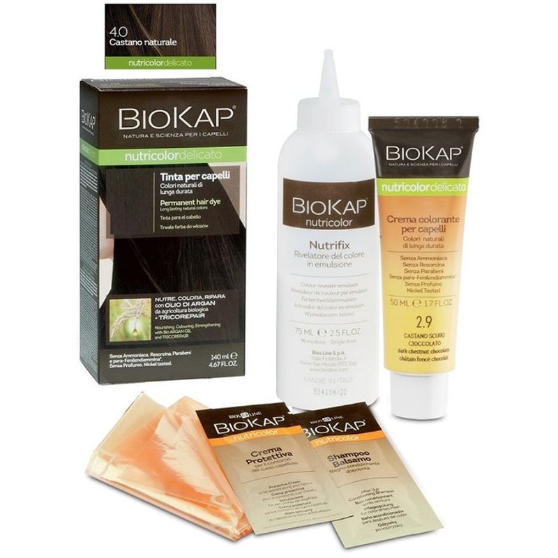 Biokap Nutricolor Delicato 4.0 Castano Naturale Tinta-1
