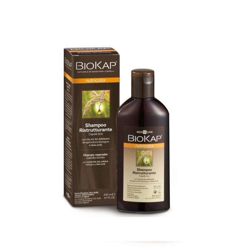 Biosline Biokap Nutricolor Shampoo Ristrutturante 200 ml-1