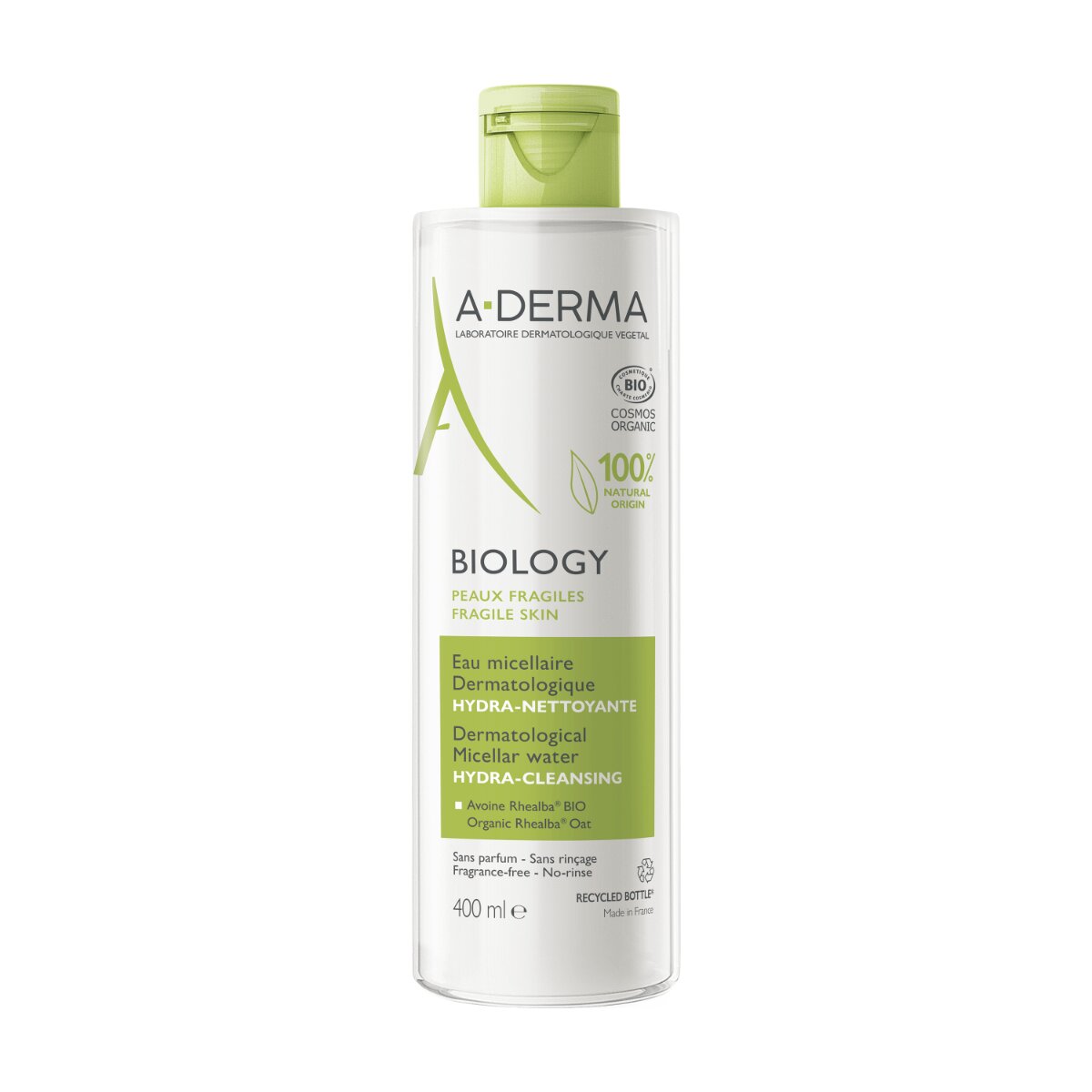 A-Derma BIOLOGY Acqua micellare dermatologica IDRA-DETERGENTE 400ml-7