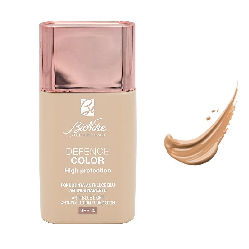 Bionike Defence Color High Protection fondotinta anti-luce blu antinquinamento n.304 Beige 30ml-1
