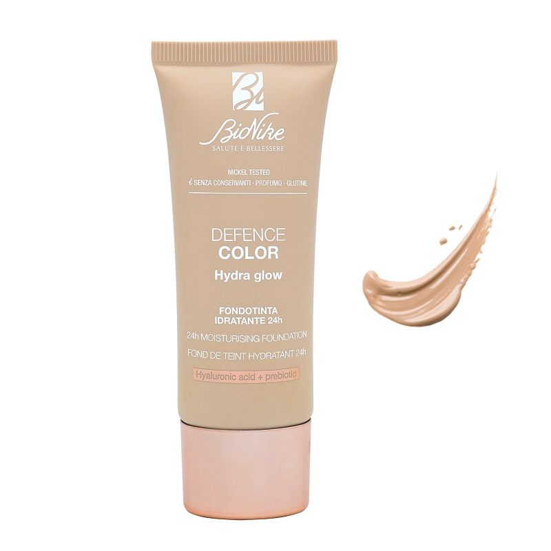 Bionike Defence Color Hydra Glow fondotinta idratante 24h n.102 Creme 30ml-1