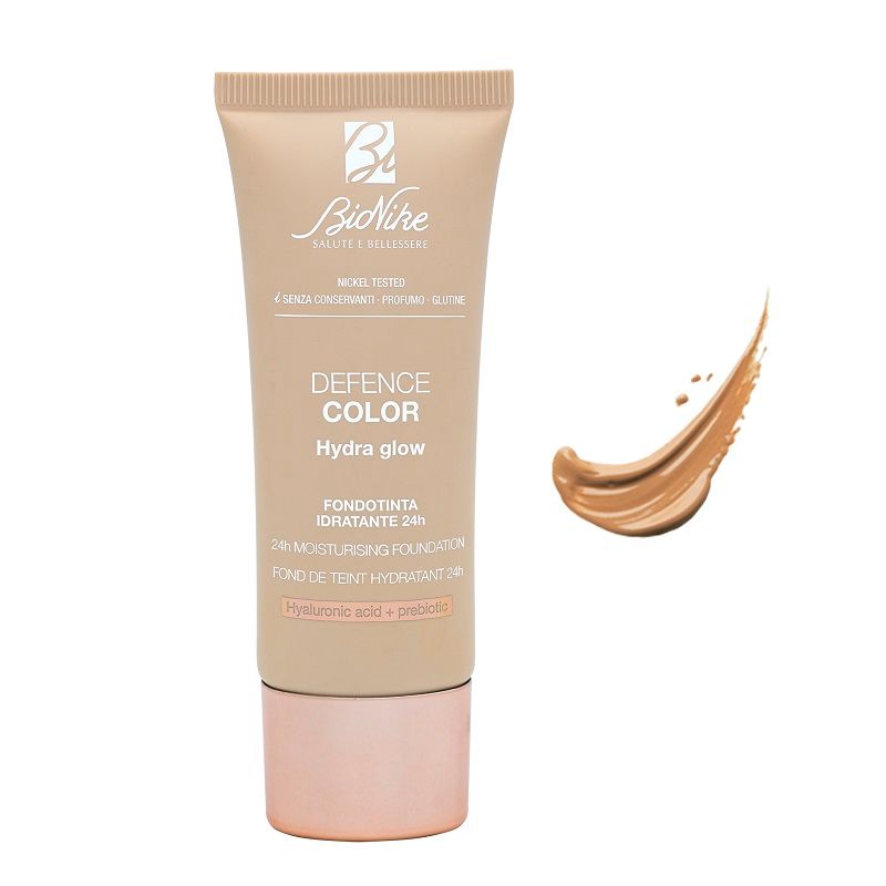 Bionike Defence Color Hydra Glow fondotinta idratante 24h n.105 Miel 30ml-1