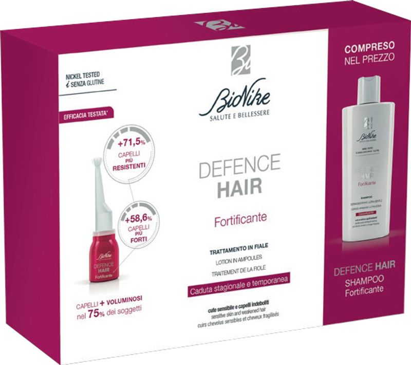 Bionike Defence Hair Fortificante Trattamento in Fiale caduta stagionale e temporanea-1
