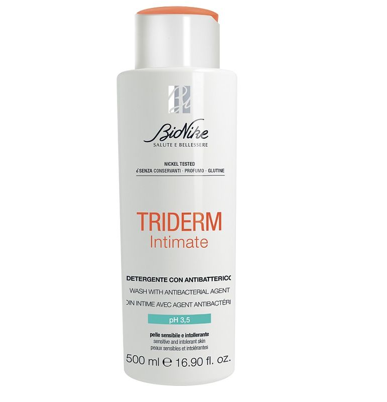 BioNike Triderm Intimate Detergente Intimo Con Antibatterico 500ml-1