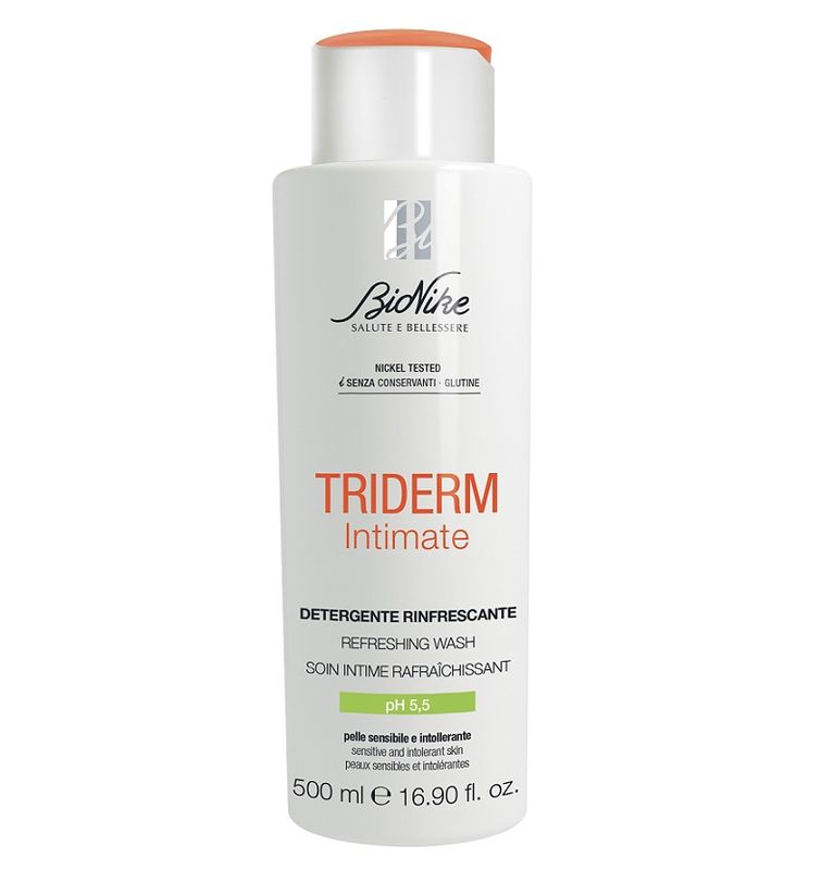 Bionike Triderm Intimate Detergente intimo pH 5.5 rinfrescante da 500ml-1