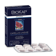 Biosline Biokap Anticaduta Miglio Uomo Forte capelli e unghie 60 compresse-1