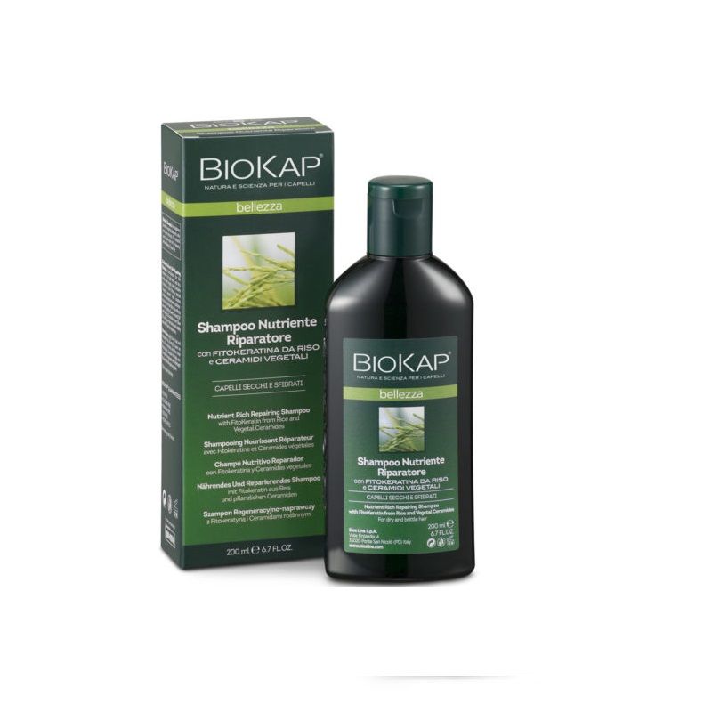 Biosline Biokap Shampoo Nutriente Riparatore 200 ml-1