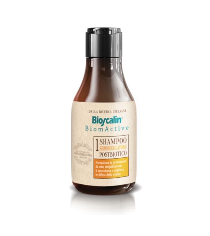 Bioscalin BiomActive Shampoo Postbiotico Seboregolatore 200ml-1