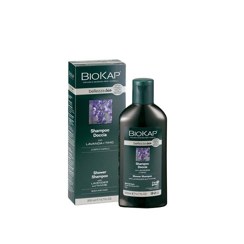 Biosline Biokap Bellezza Bio Shampoo Doccia Cosmos Organic 200ml-1