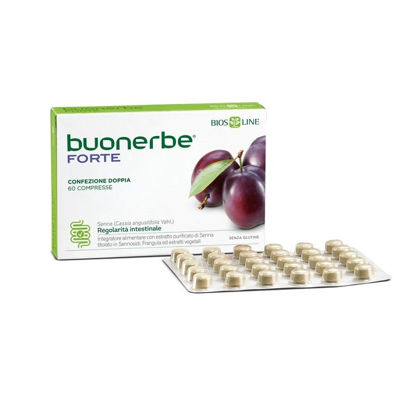 Biosline Buonerbe Forte benessere intestinale 30 tavolette-1