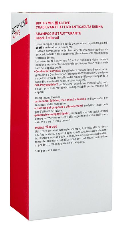 Biothymus Active shampoo ristrutturante donna 200ml-4