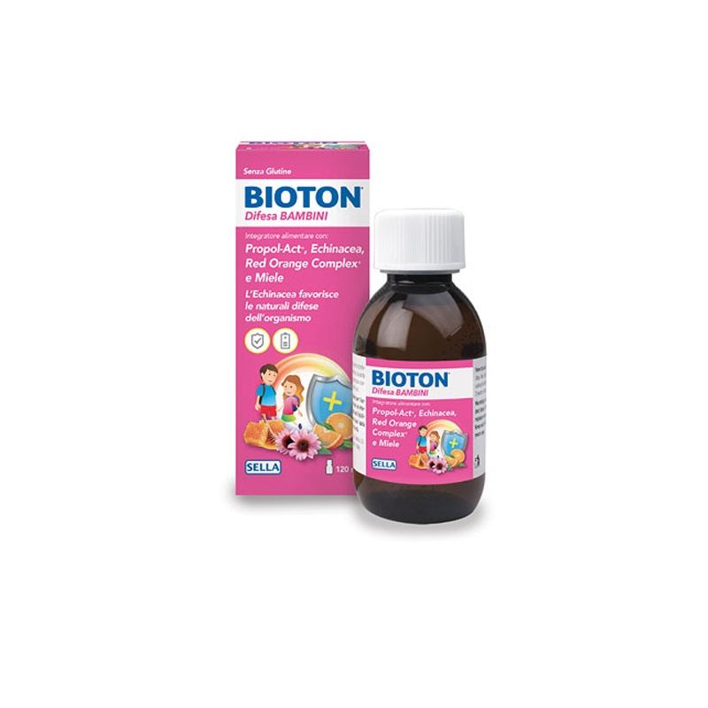 Sella Bioton Difesa Bambini per le difese immunitarie 120ml-1