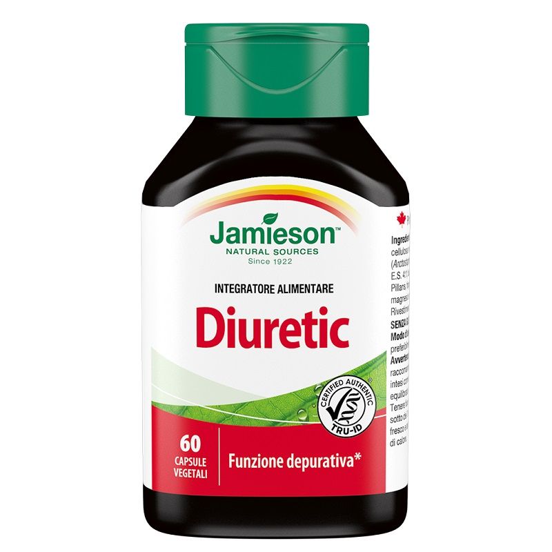 Jamieson Diuretic per la funzione depurativa 60 capsule-1