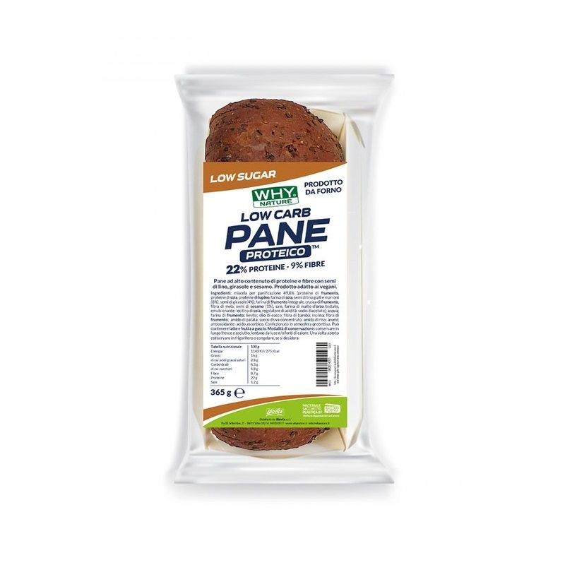 Biovita Why Nature Low Carb Pane Proteico 365g-1