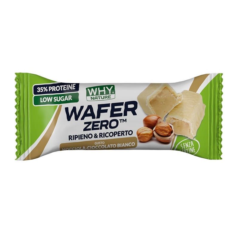 Biovita Why Nature Wafer Zero Nocciola-Cioccolato Bianco 35g-1
