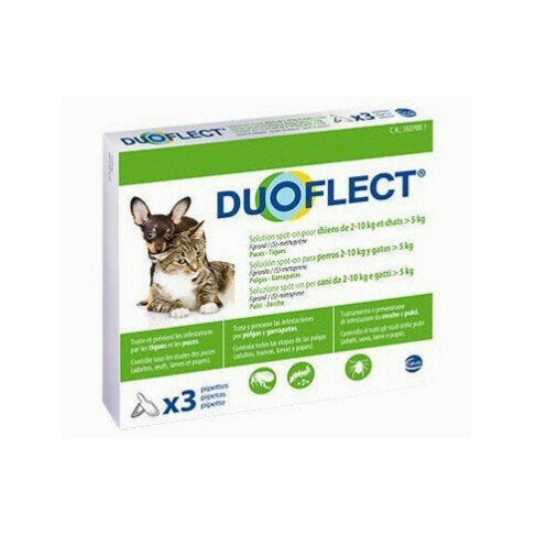 Duoflect Soluzione Spot On Cani Gatti 2-10kg  3x0,7ml-1
