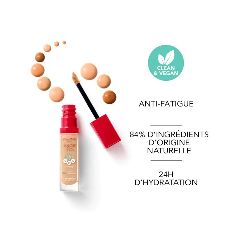 Bourjois Healthy Mix Correttore Colore N 53 Beige Dorato 10ml-4