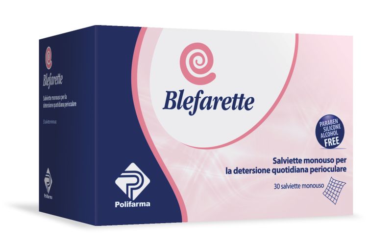 Blefarette Salviette Oculari 30 Pezzi Igiene degli Occhi-1
