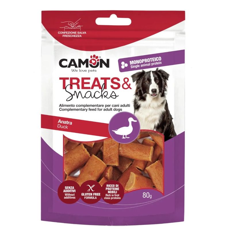 Camon Bocconcini Anatra Stick Per Cani 80g-1