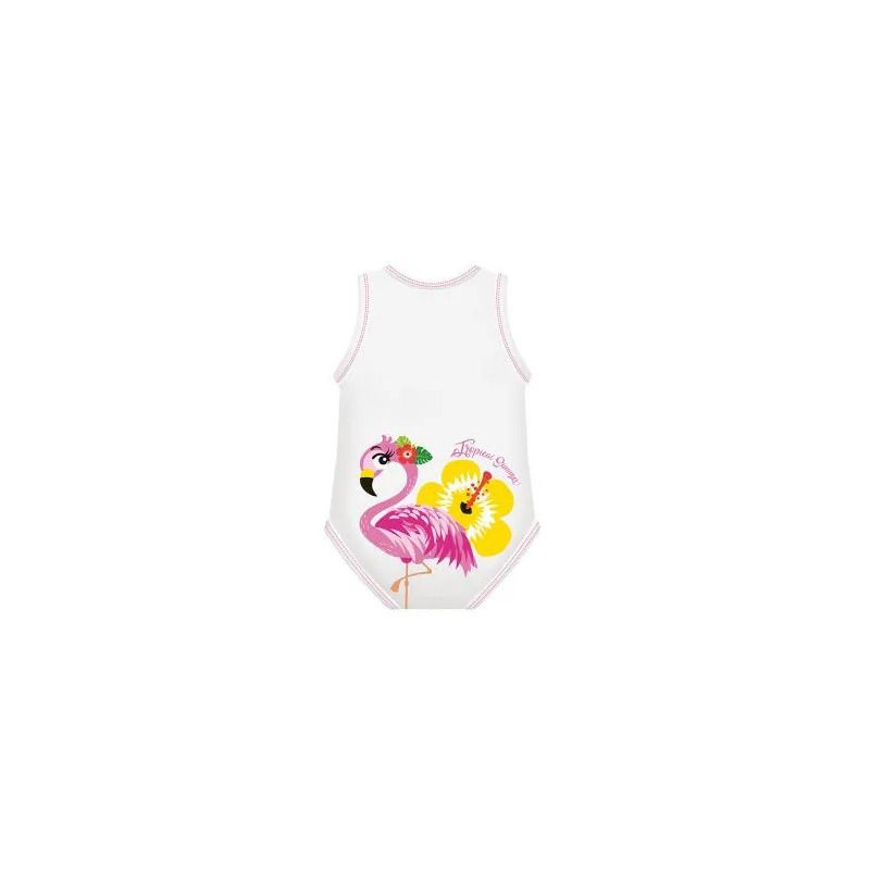J Bimbi Summer Fenicottero body fresco cotone 0-36 mesi 1 pezzo-1