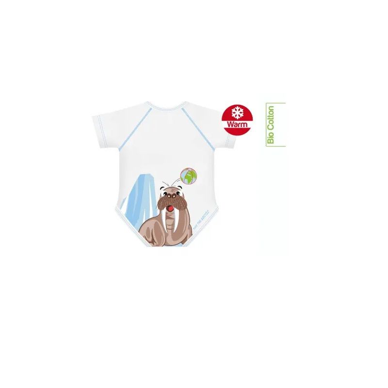 J Bimbi Body Invernale Save The Arctic 0-36 mesi fantasia Tricheco 1 pezzo-1