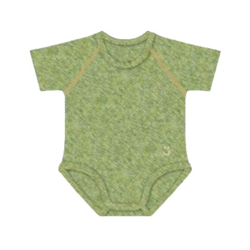 J Bimbi Body 0-36M Caldo Cotone Melange Verde-1
