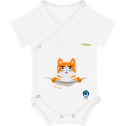 J Bimbi Body My Hero Bio Cotton 4 Season 44-62cm Sweet Pouch Gatto-1