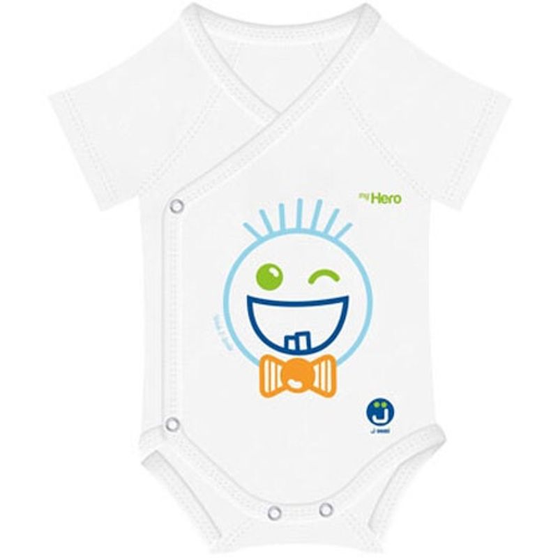J Bimbi Body My Hero Bio Cotton 4 Season 44-62cm Wink&Smile Bimbo-1