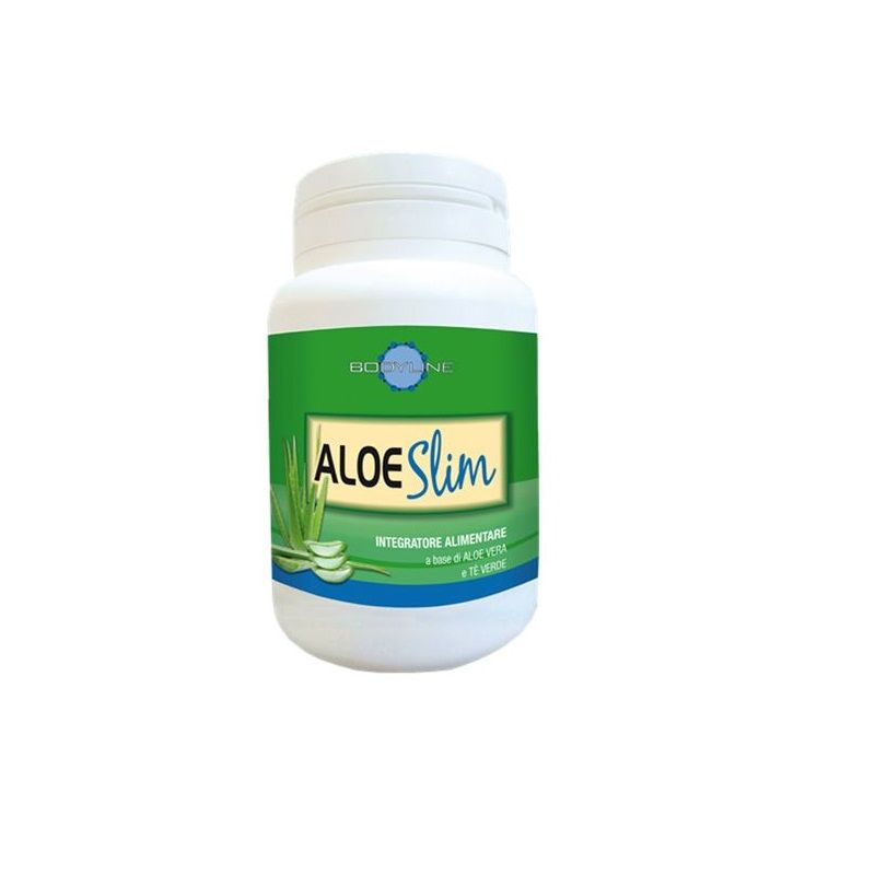 Bodyline Aloe Slim per il drenaggio dei liquidi corporei 60 compresse-1