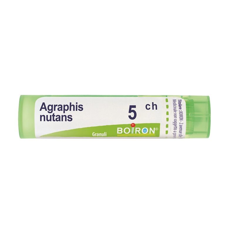 Boiron Agraphis Nutans 5CH medicinale omeopatico granuli 4g-1