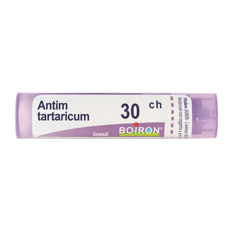 Boiron Antimonium Tartaricum 30CH medicinale omeopatico granuli 4g-1
