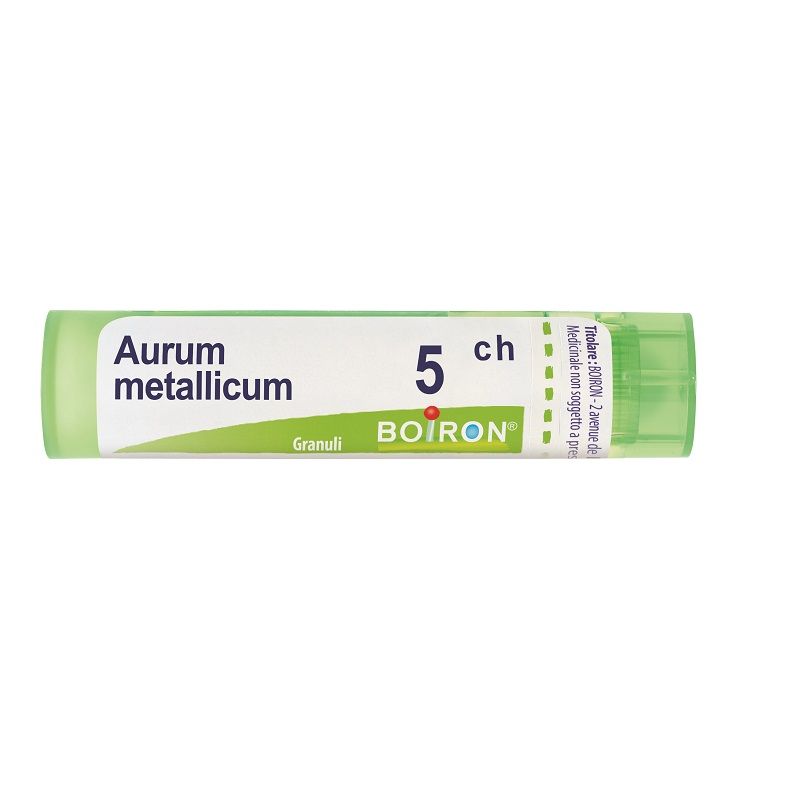 Boiron Aurum Metallicum 5CH Medicinale omeopatico granuli 4g-1