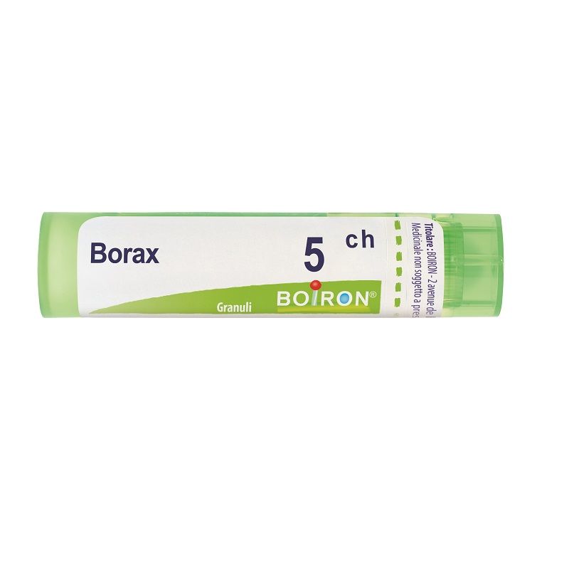 Boiron Borax 5CH medicinale omeopatico granuli 4g-1