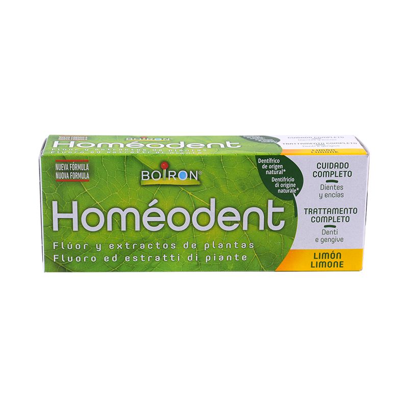 Boiron Homeodent Trattamento Completo dentifricio denti e gengive 75ml gusto limone-1