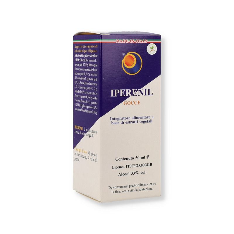 Herboplanet Iperenil Gocce utile per il cuore 50ml-1