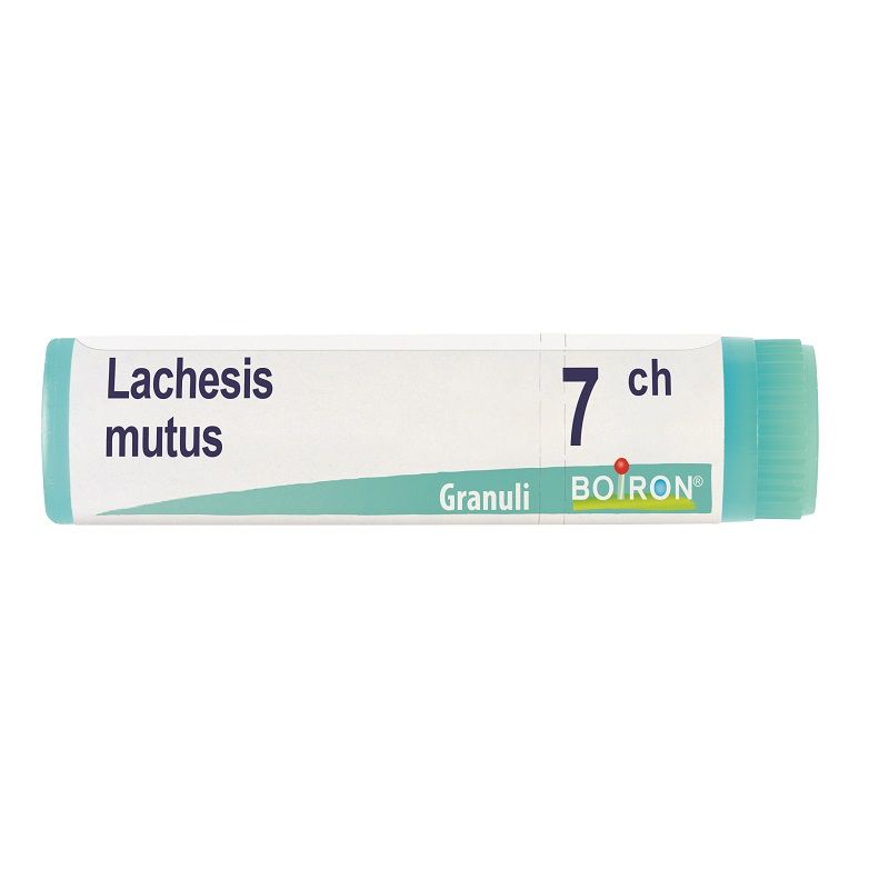 Boiron Lachesis Mutus 7CH medicinale omeopatico tubo dose 1g-1