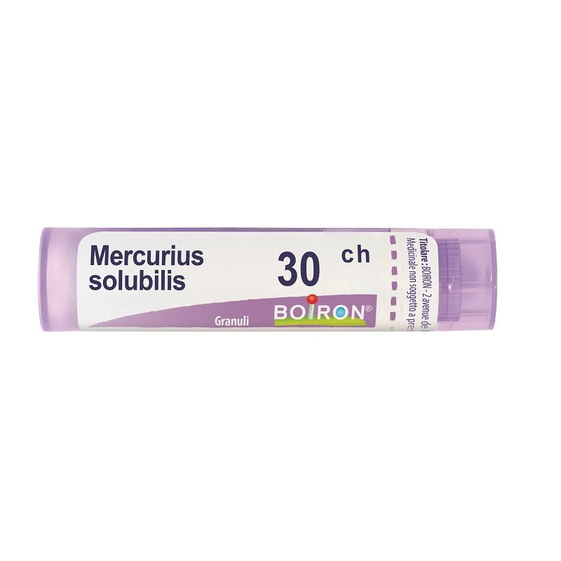 Boiron Mercurius Solubilis 30CH medicinale omeopatico granuli 4g-1