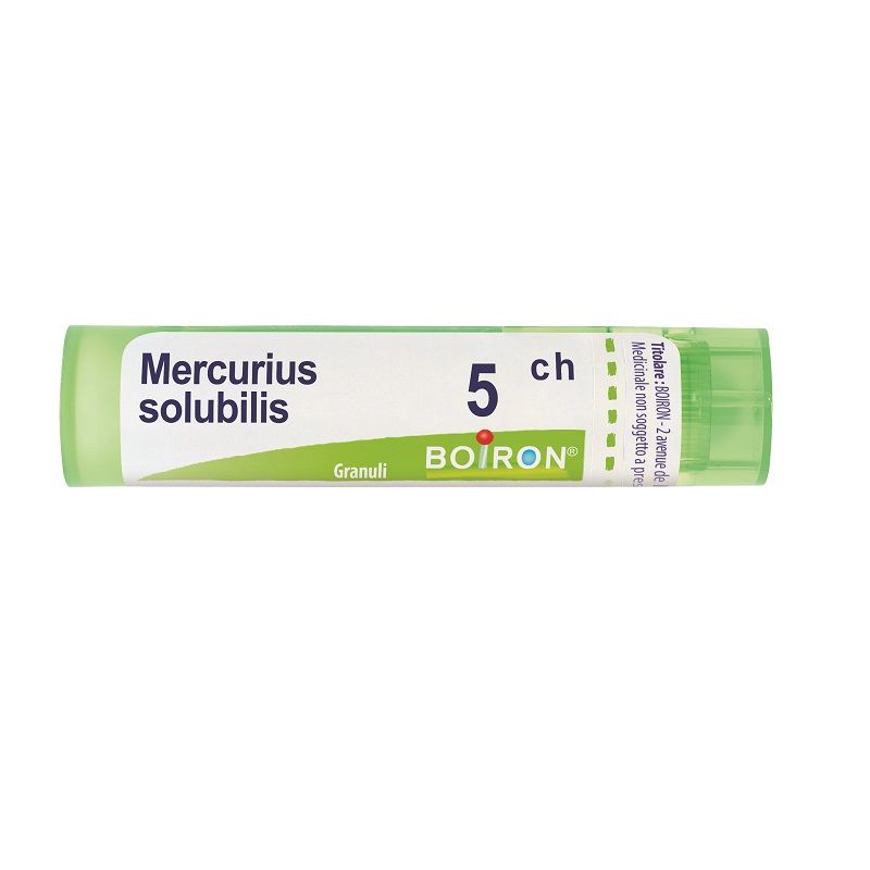 Boiron Mercurius Solubilis 5CH medicinale omeopatico granuli 4g-1
