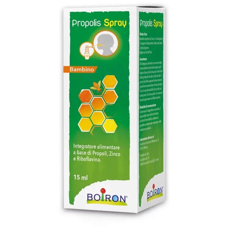 Boiron Propolis Spray Gola Bambini 15ml-1