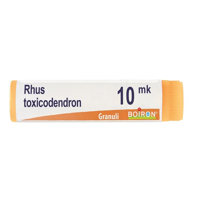 Boiron Rhus Toxicodendron 10MK medicinale omeopatico tubo dose 1g-1