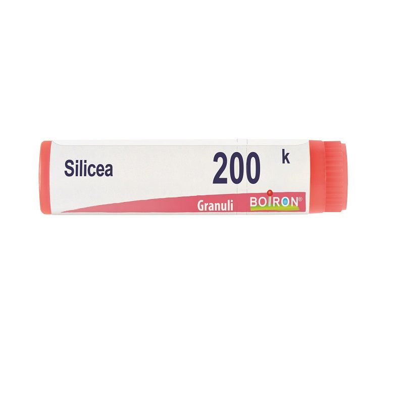 Boiron Silicea 200K medicinale omeopatico tubo dose 1g-1