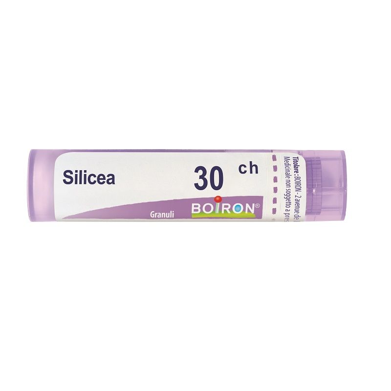Boiron Silicea 30CH medicinale omeopatico granuli 4g-1