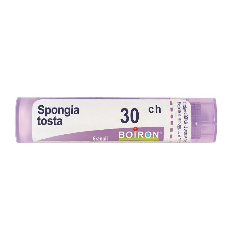 Boiron Spongia Tosta 30CH medicinale omeopatico granuli 4g-1