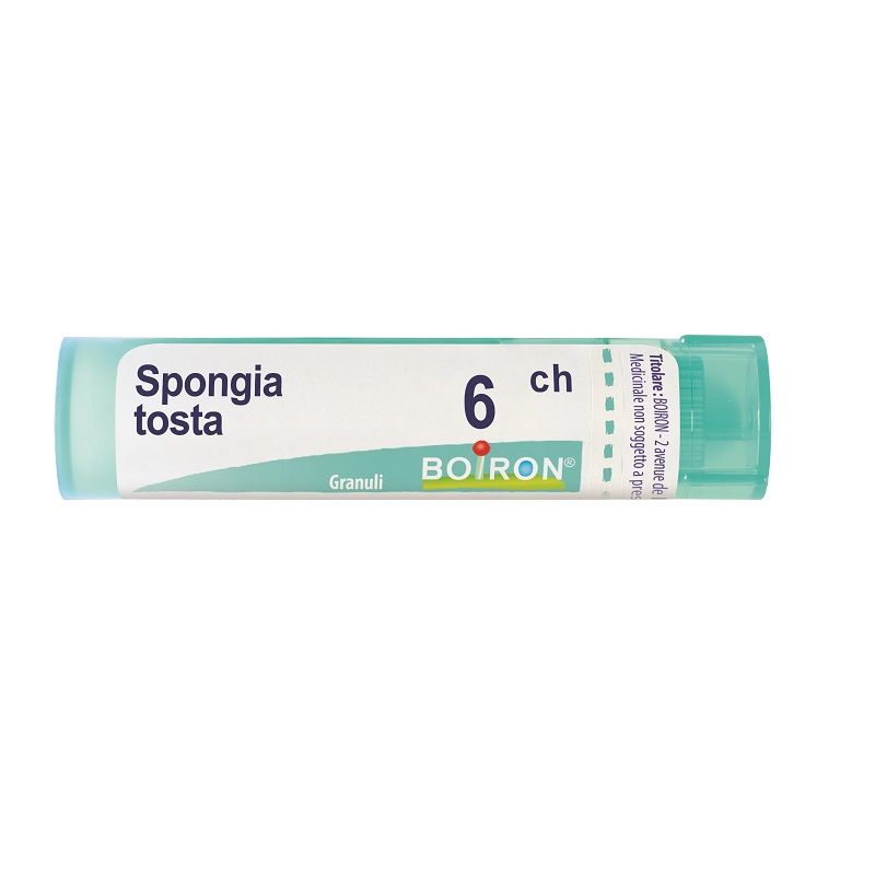 Boiron Spongia Tosta 6CH medicinale omeopatico granuli 4g-1