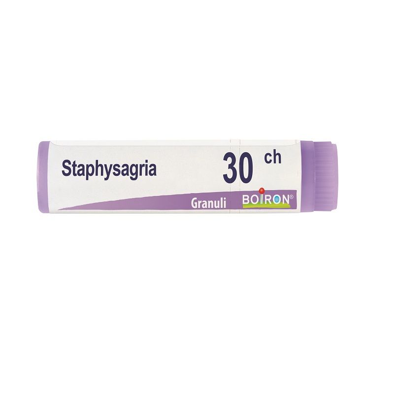 Boiron Staphysagria 30CH medicinale omeopatico tubo dose 1g-1