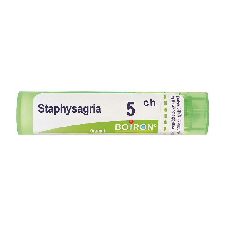 Boiron Staphysagria 5CH medicinale omeopatico granuli 4g-1